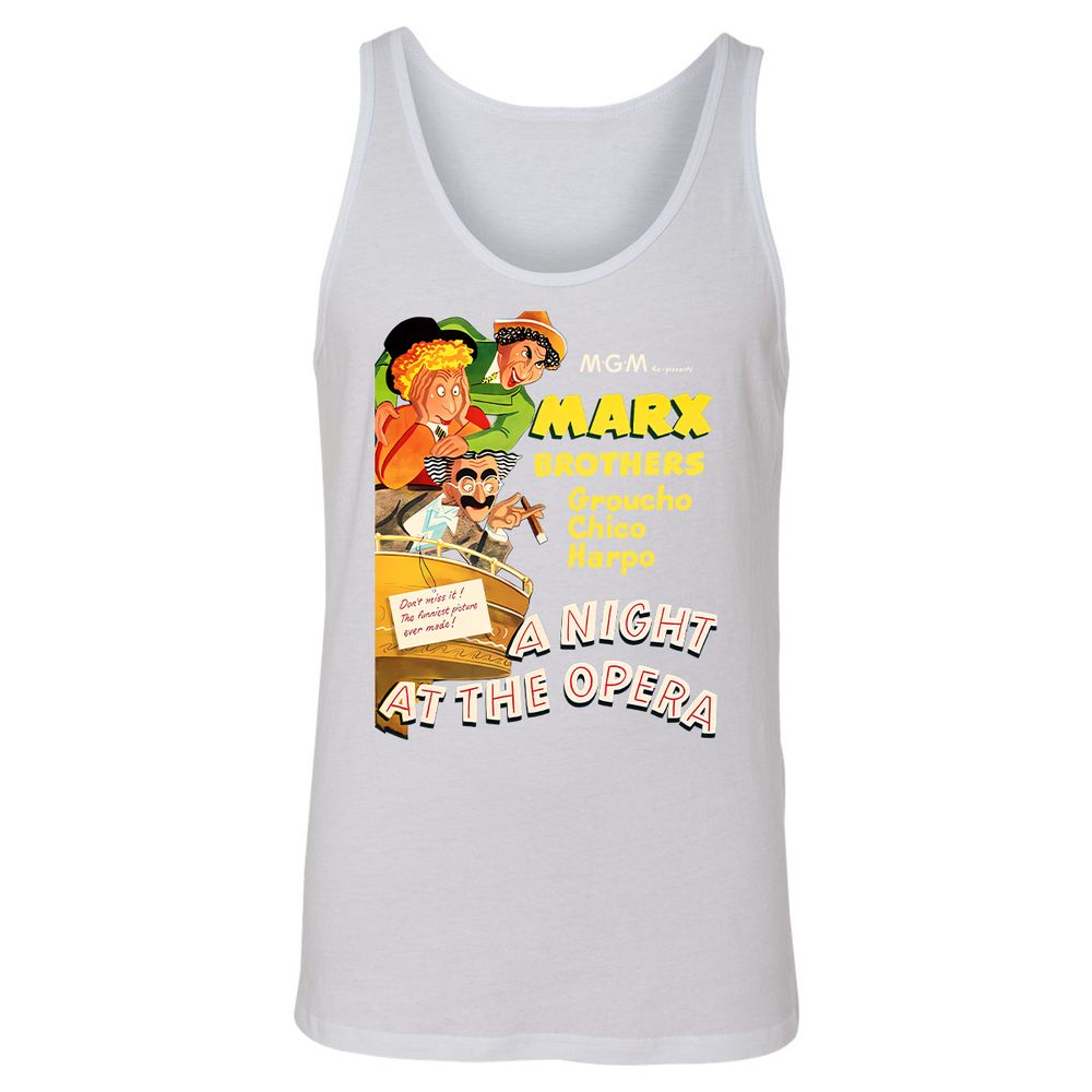 Unisex Jersey Tank - 67GGSFUV - White - 14