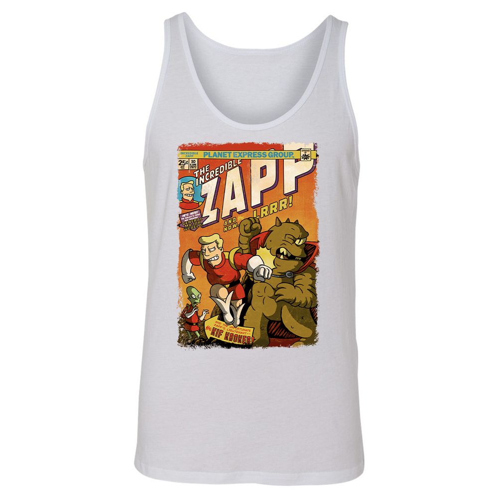 Unisex Jersey Tank - JY5U7VDM - White - 14