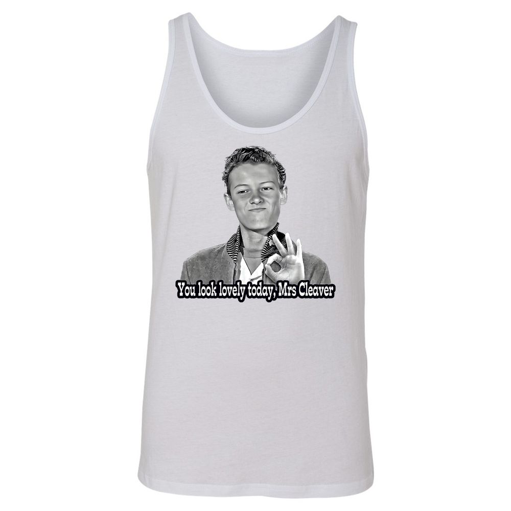 Unisex Jersey Tank - LPPP7SXT - White - 14