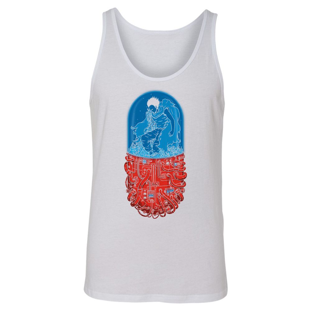 Unisex Jersey Tank - Z2N1Z2KW - White - 14