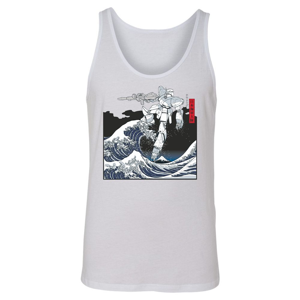 Unisex Jersey Tank - 3ARL4QYA - White - 14