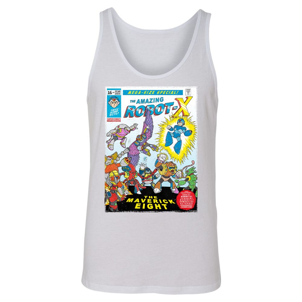 Unisex Jersey Tank - WNS9L9ZM - White - 14