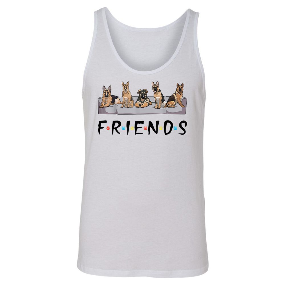 Unisex Jersey Tank - 5JPXH97S - White - 14
