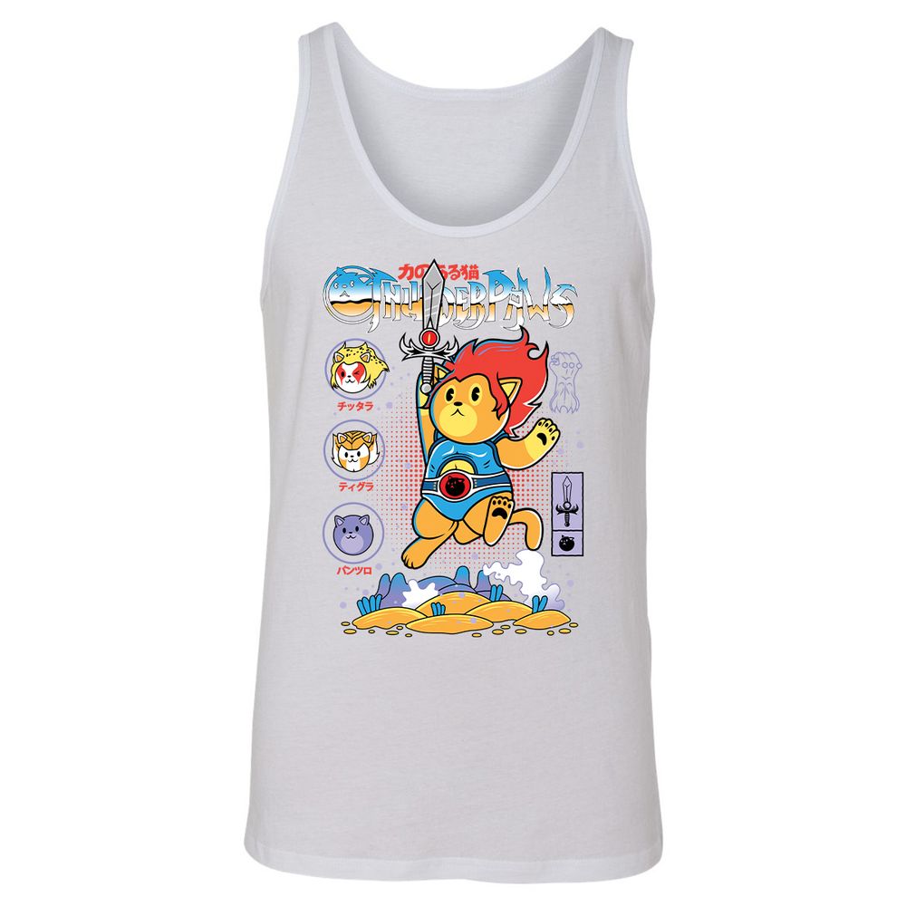 Unisex Jersey Tank - J41N7B9X - White - 14