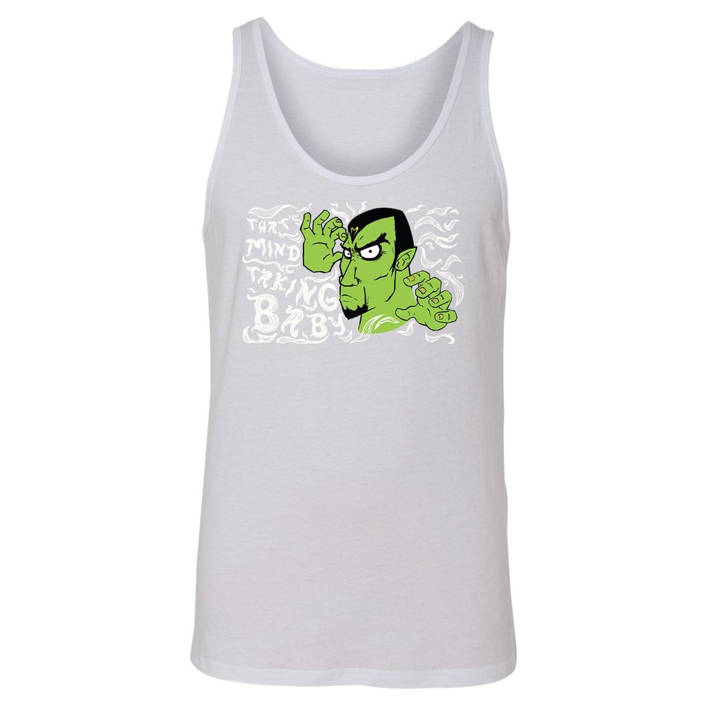 Unisex Jersey Tank - F3F1F3BM - White - 14