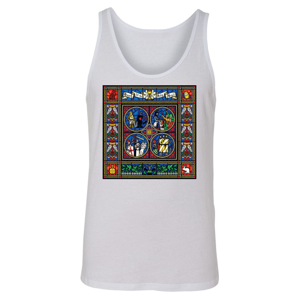 Unisex Jersey Tank - LGQF7769 - White - 14