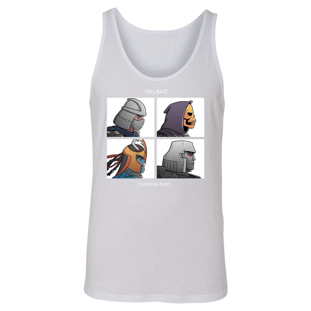 Unisex Jersey Tank - ENQYGB1R - White - 14