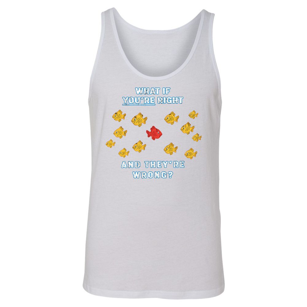 Unisex Jersey Tank - WPNR6KMC - White - 14