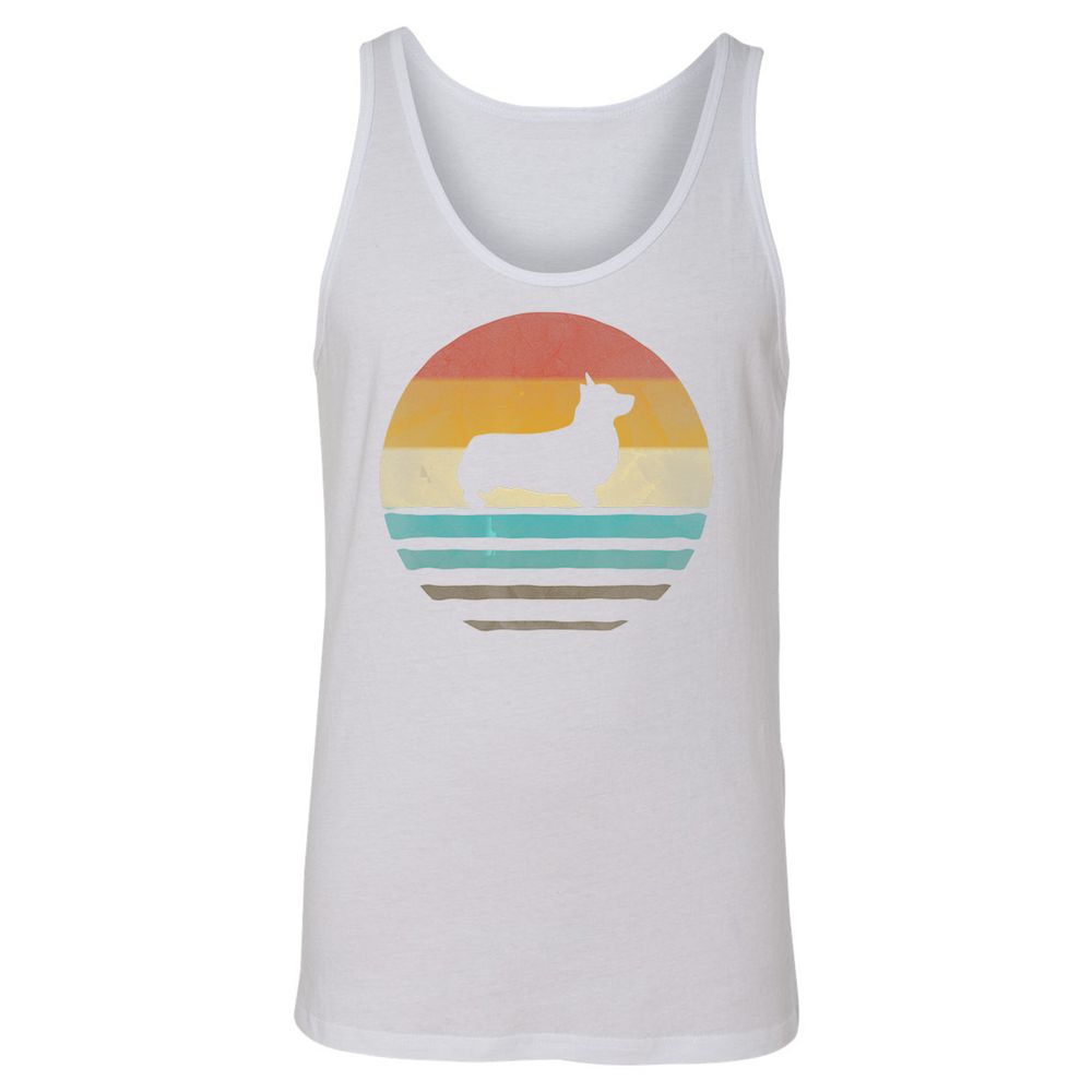 Unisex Jersey Tank - 3SFPAQL4 - White - 14