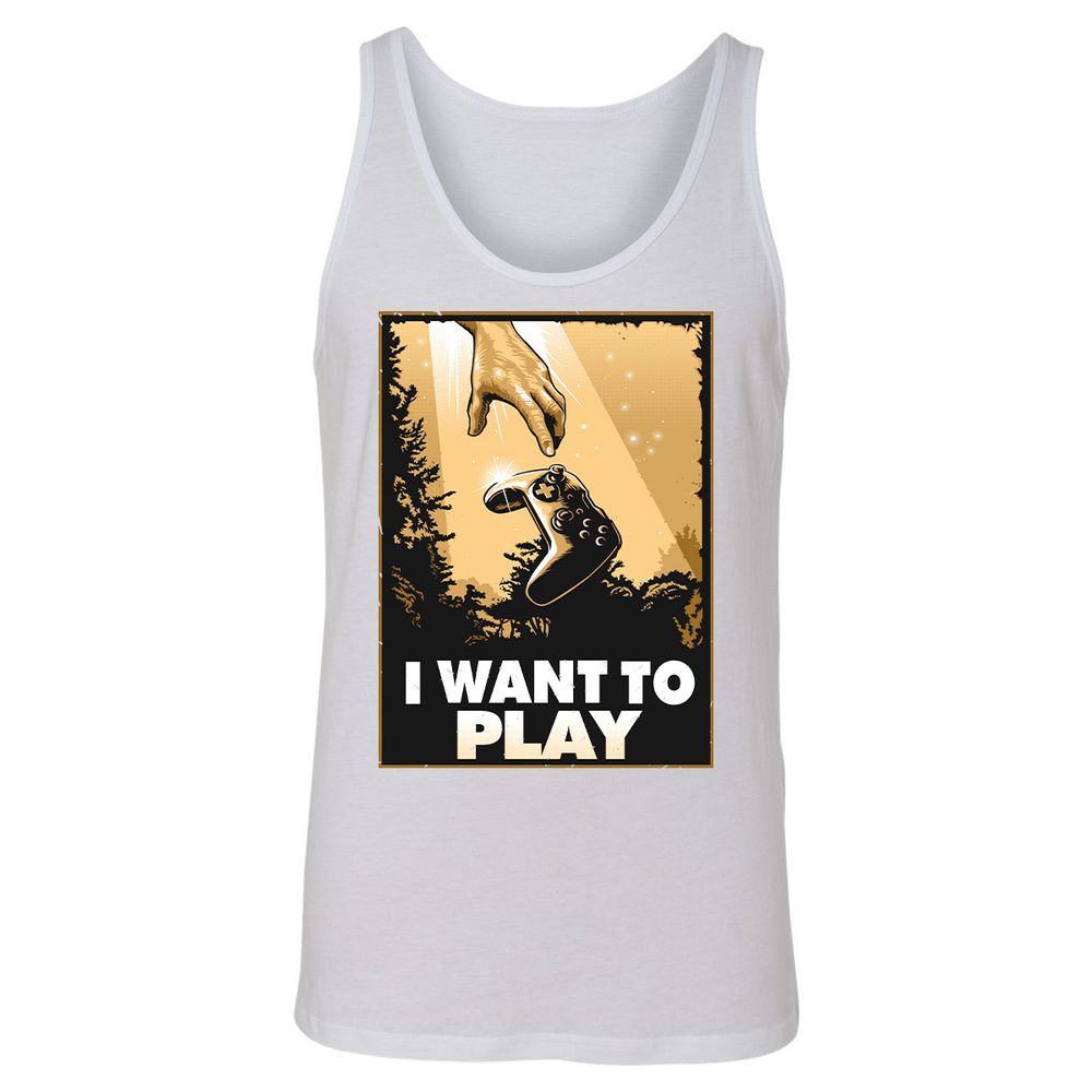 Unisex Jersey Tank - 5B1SLHUD - White - 14