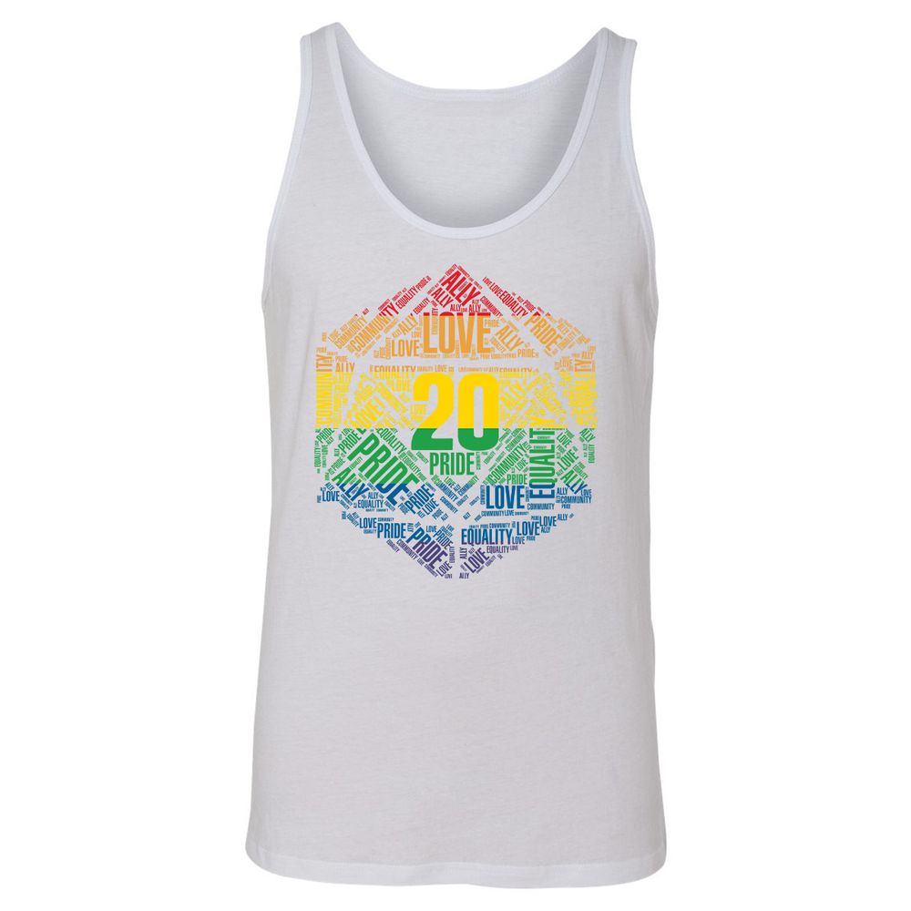 Unisex Jersey Tank - 5CAVNDHZ - White - 14