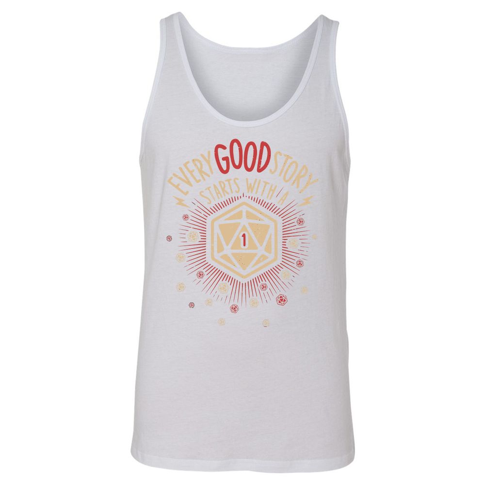Unisex Jersey Tank - UVMMW9KT - White - 14