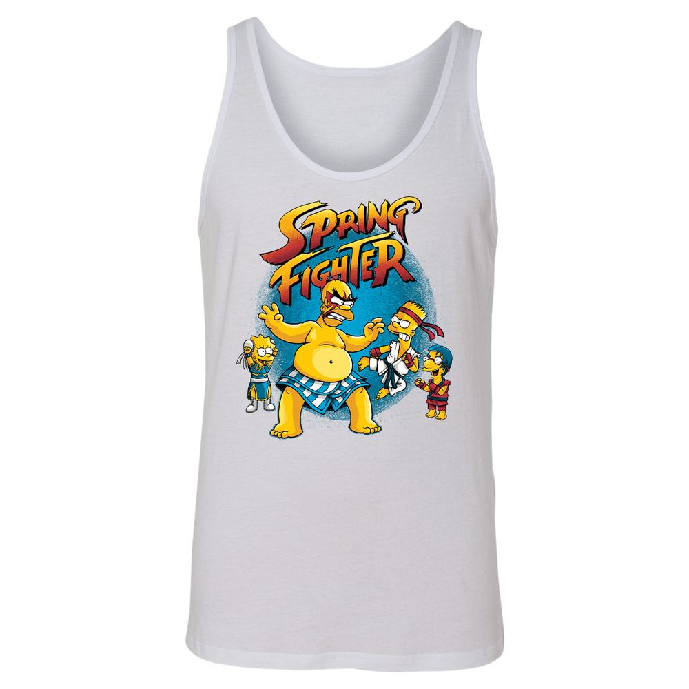 Unisex Jersey Tank - KV51P7XR - White - 14