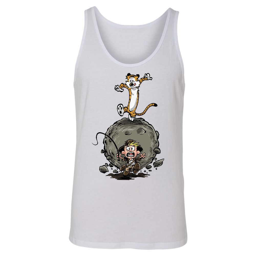 Unisex Jersey Tank - B6V2NNYM - White - 14