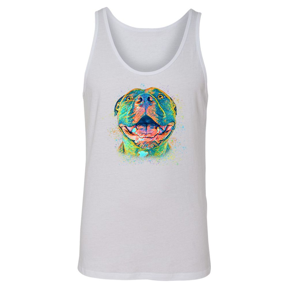 Unisex Jersey Tank - BG5JZFHK - White - 14