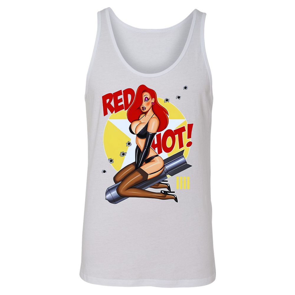 Unisex Jersey Tank - F24L4DV2 - White - 14