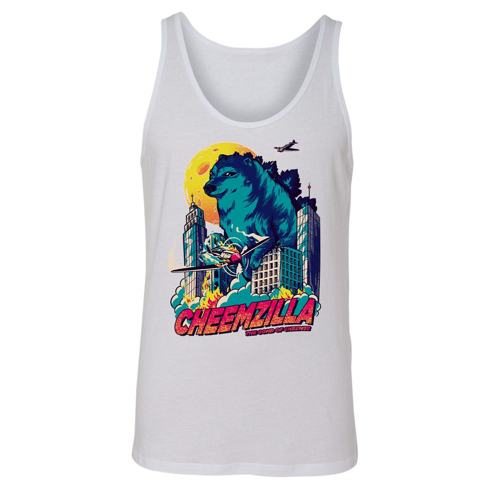 Unisex Jersey Tank - 1KPN8UCV - White - 14