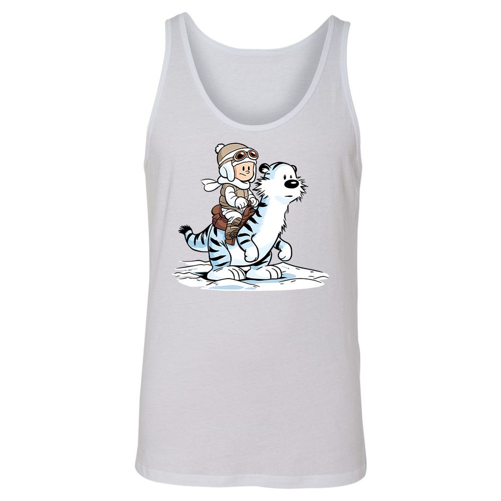 Unisex Jersey Tank - SAPHDTMK - White - 14