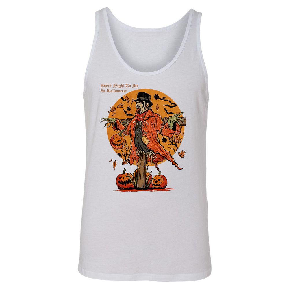 Unisex Jersey Tank - CMHJE4MT - White - 14