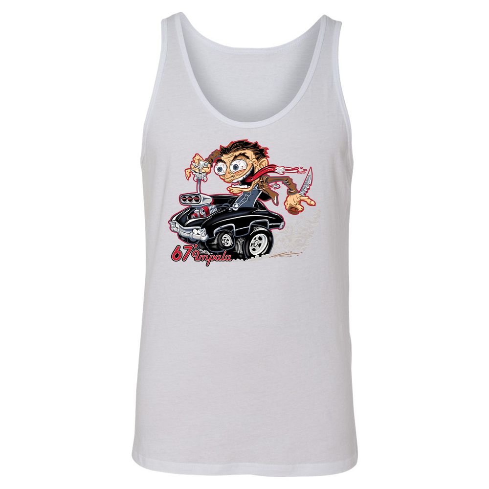Unisex Jersey Tank - DVKAE19T - White - 14