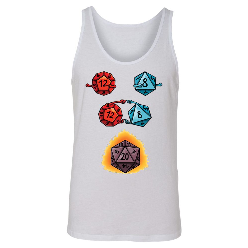 Unisex Jersey Tank - T5HY9BX6 - White - 14