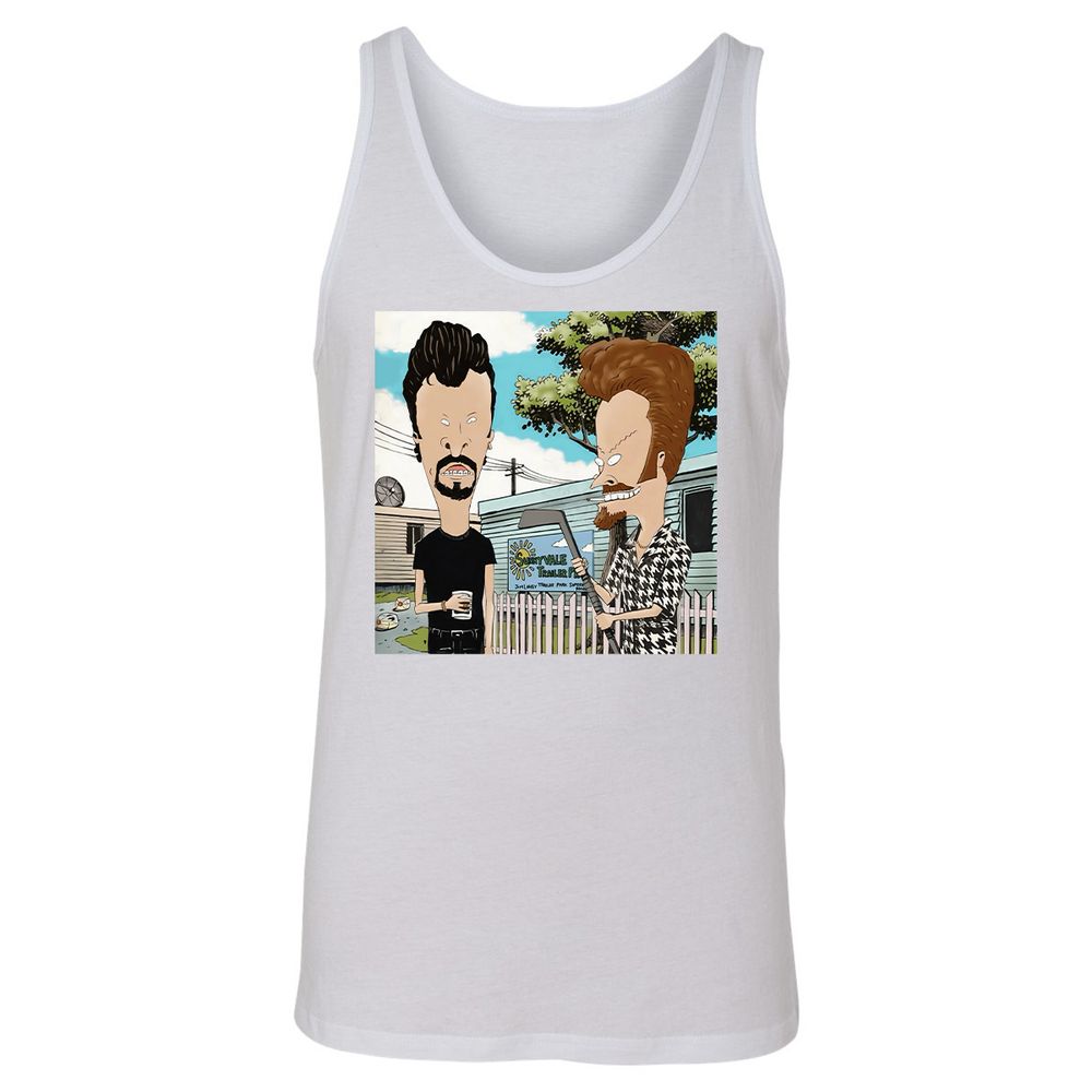 Unisex Jersey Tank - F8Y3M333 - White - 14