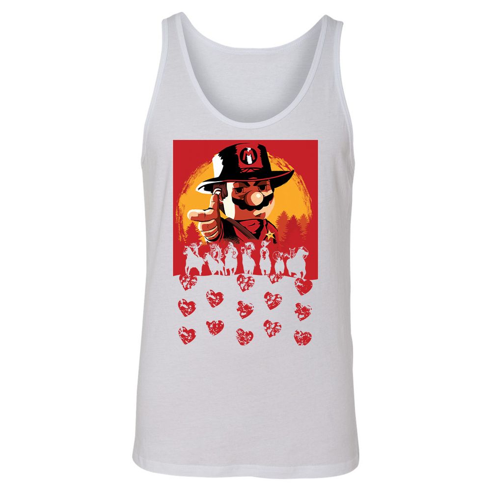 Unisex Jersey Tank - JJQBRKR4 - White - 14