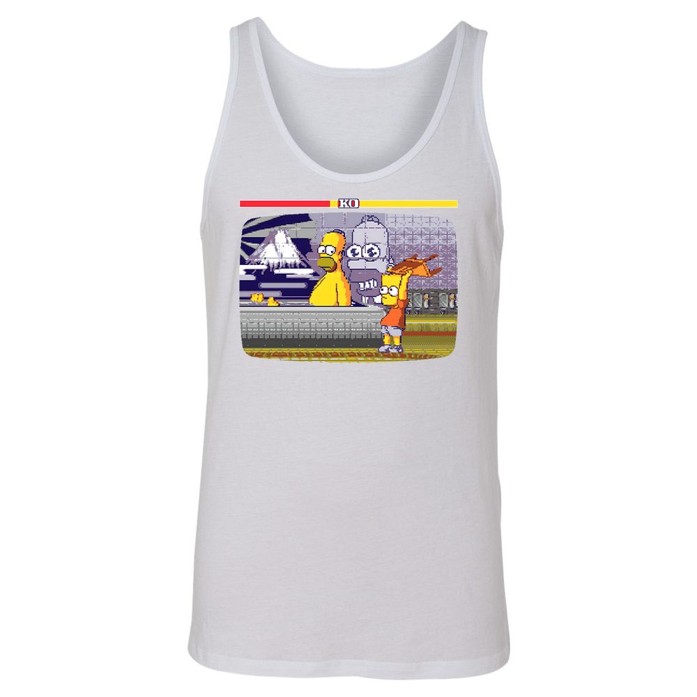 Unisex Jersey Tank - USQB4TE4 - White - 14