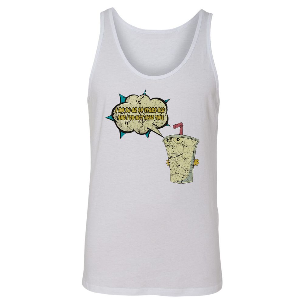 Unisex Jersey Tank - 6BAZJKH3 - White - 14