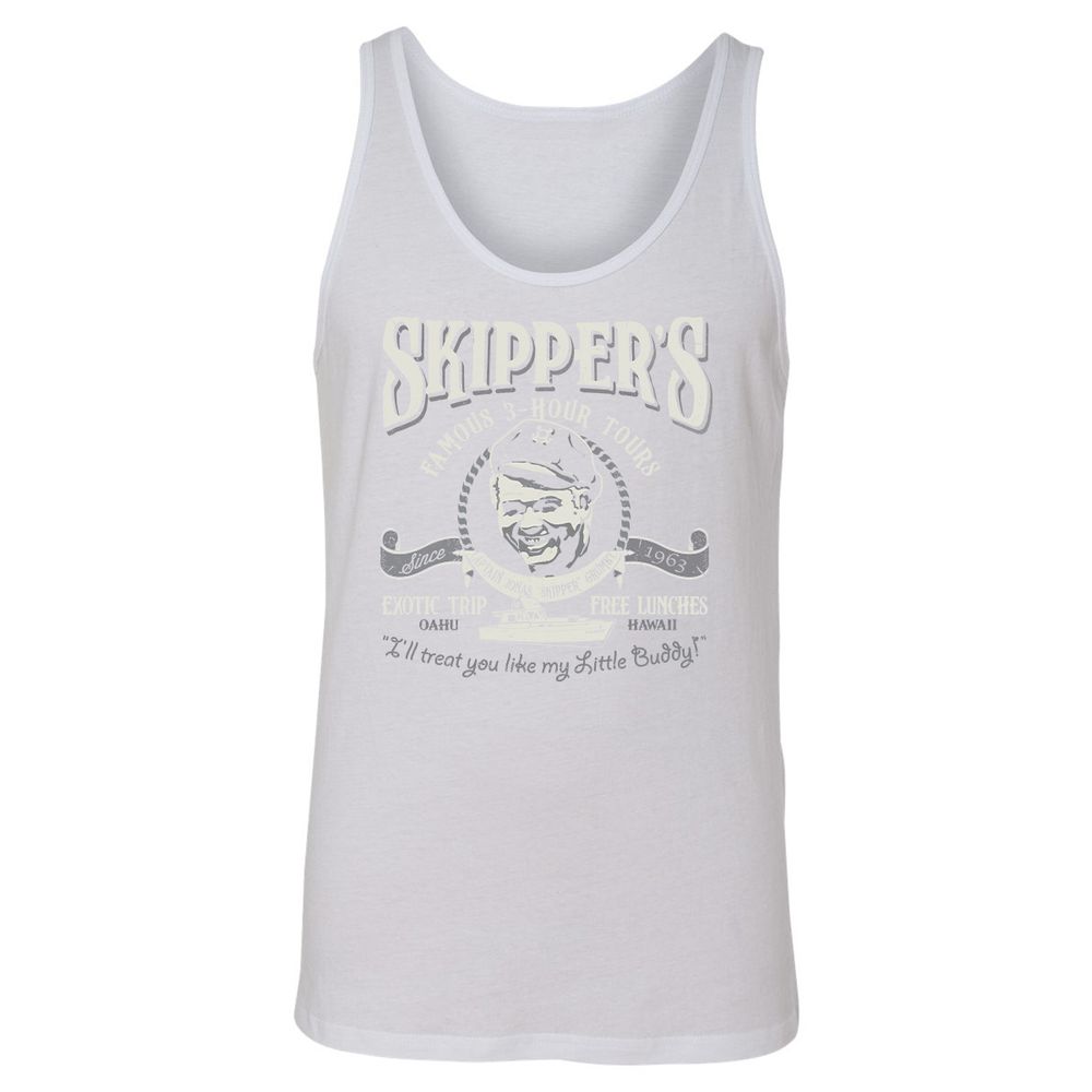 Unisex Jersey Tank - B6FFSBV2 - White - 14
