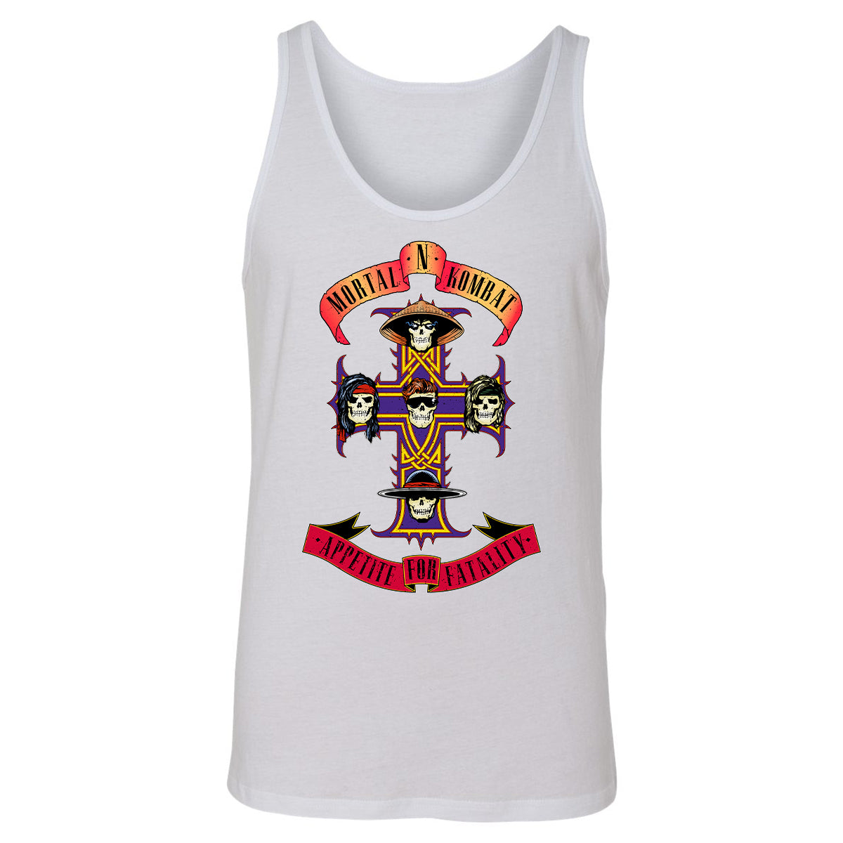 Unisex Jersey Tank - 1AXMB9KX - White - 14