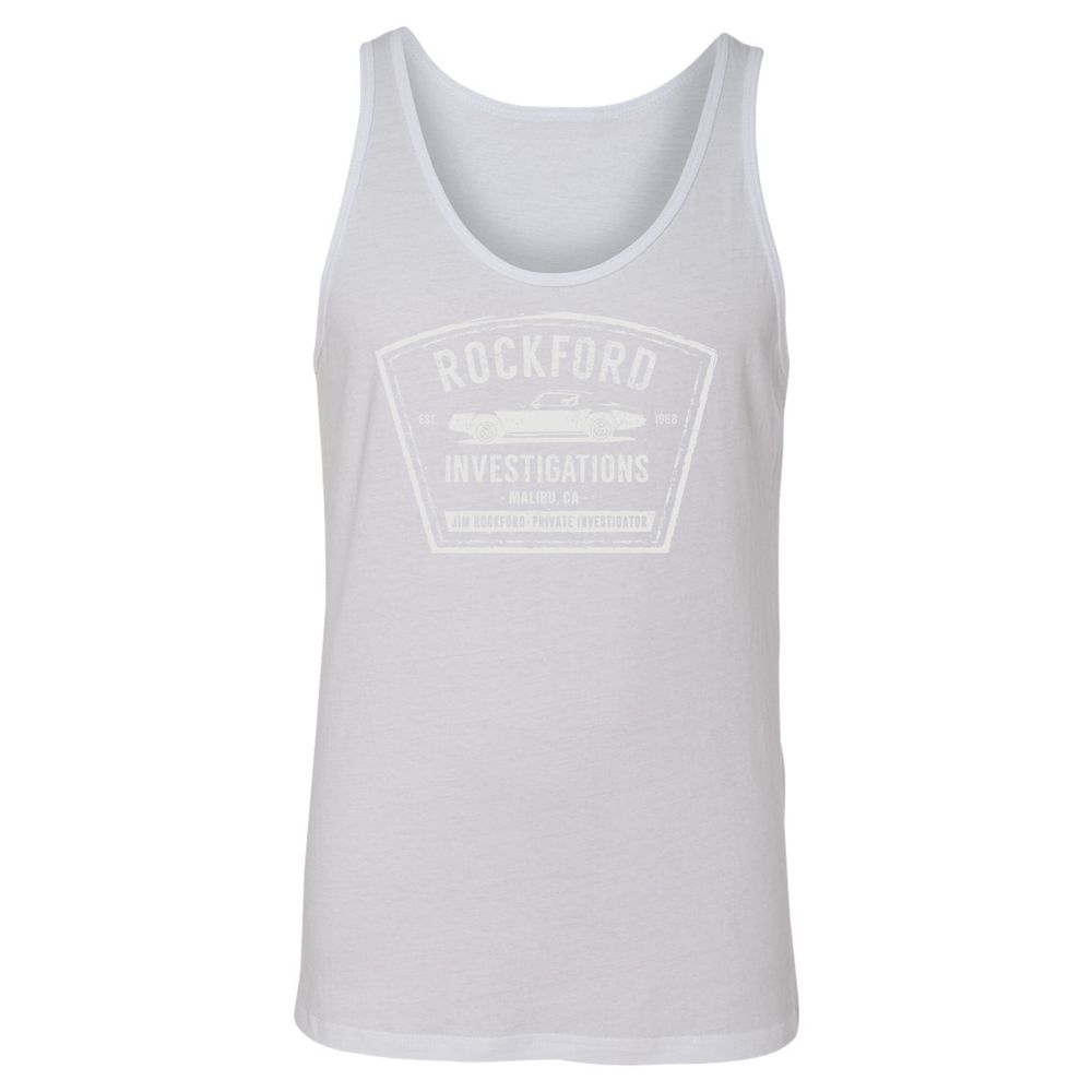 Unisex Jersey Tank - D8L2XZ5T - White - 14