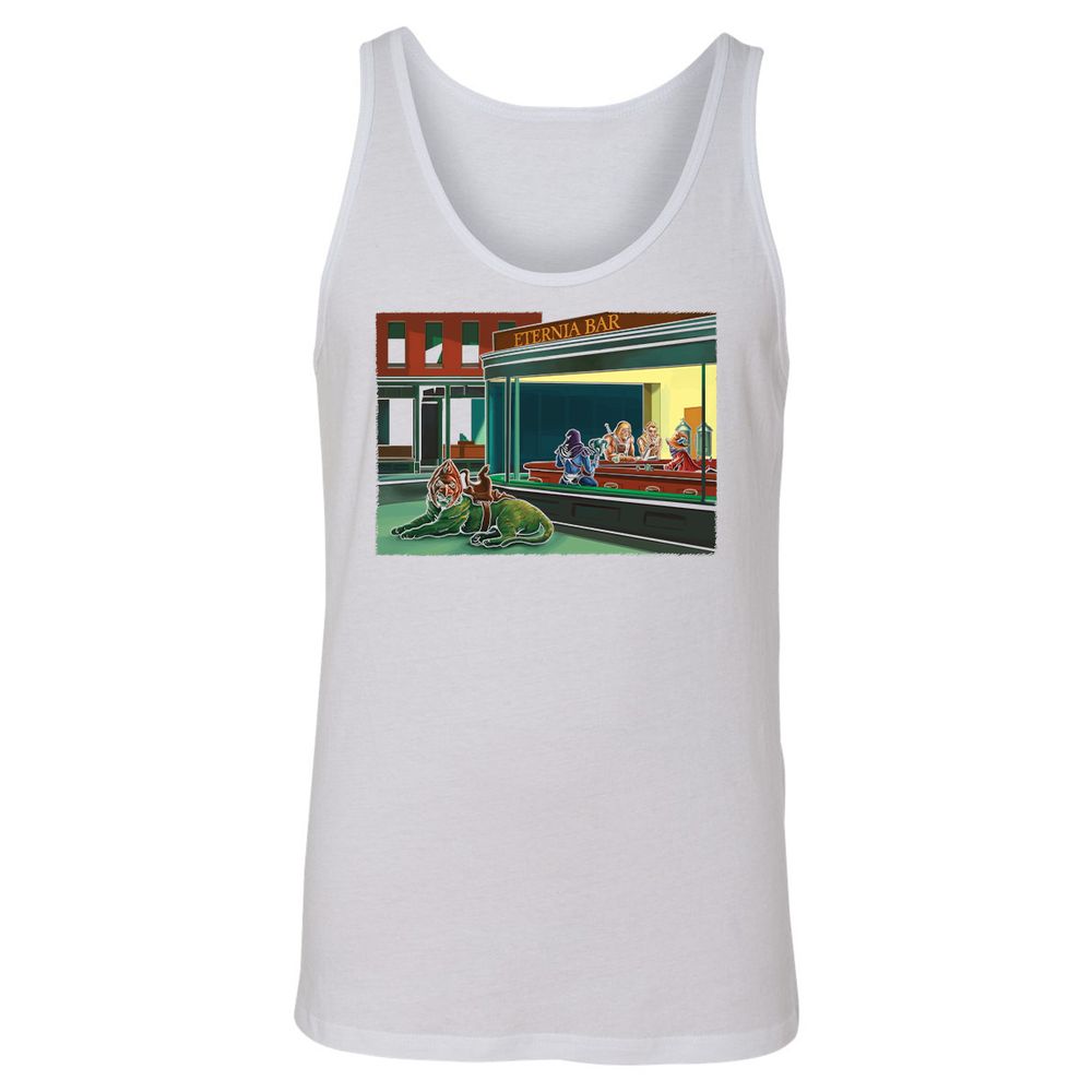 Unisex Jersey Tank - 3D2TCX8V - White - 14