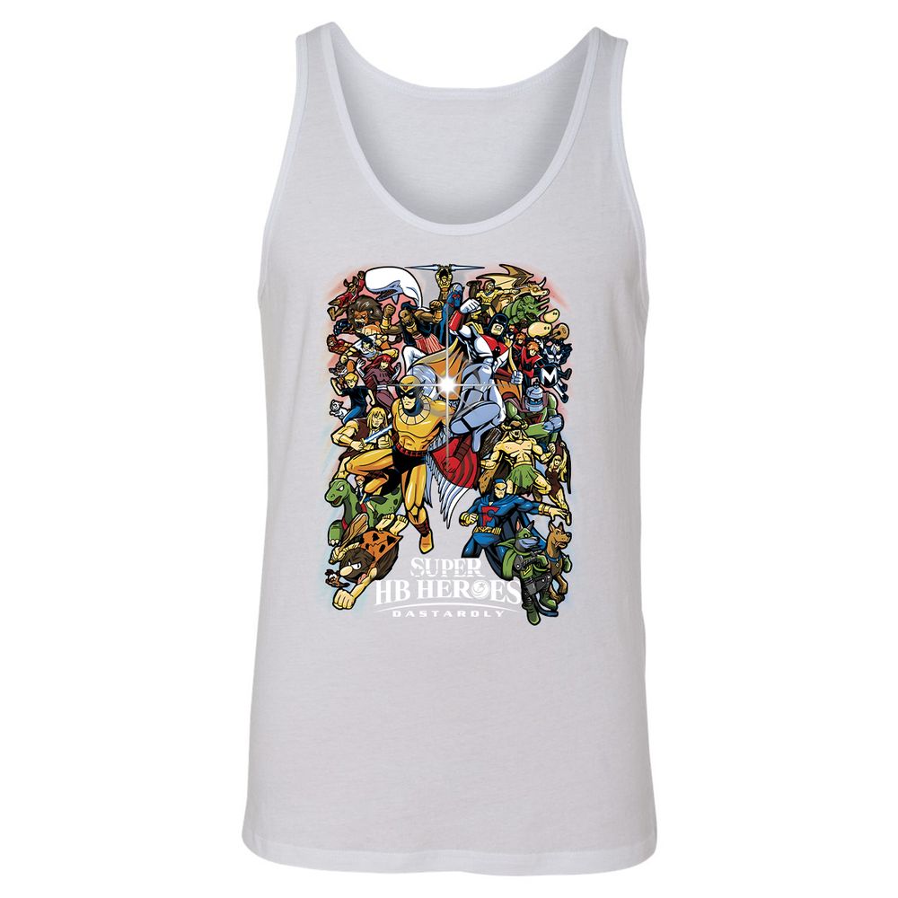 Unisex Jersey Tank - LHZZ48M9 - White - 14