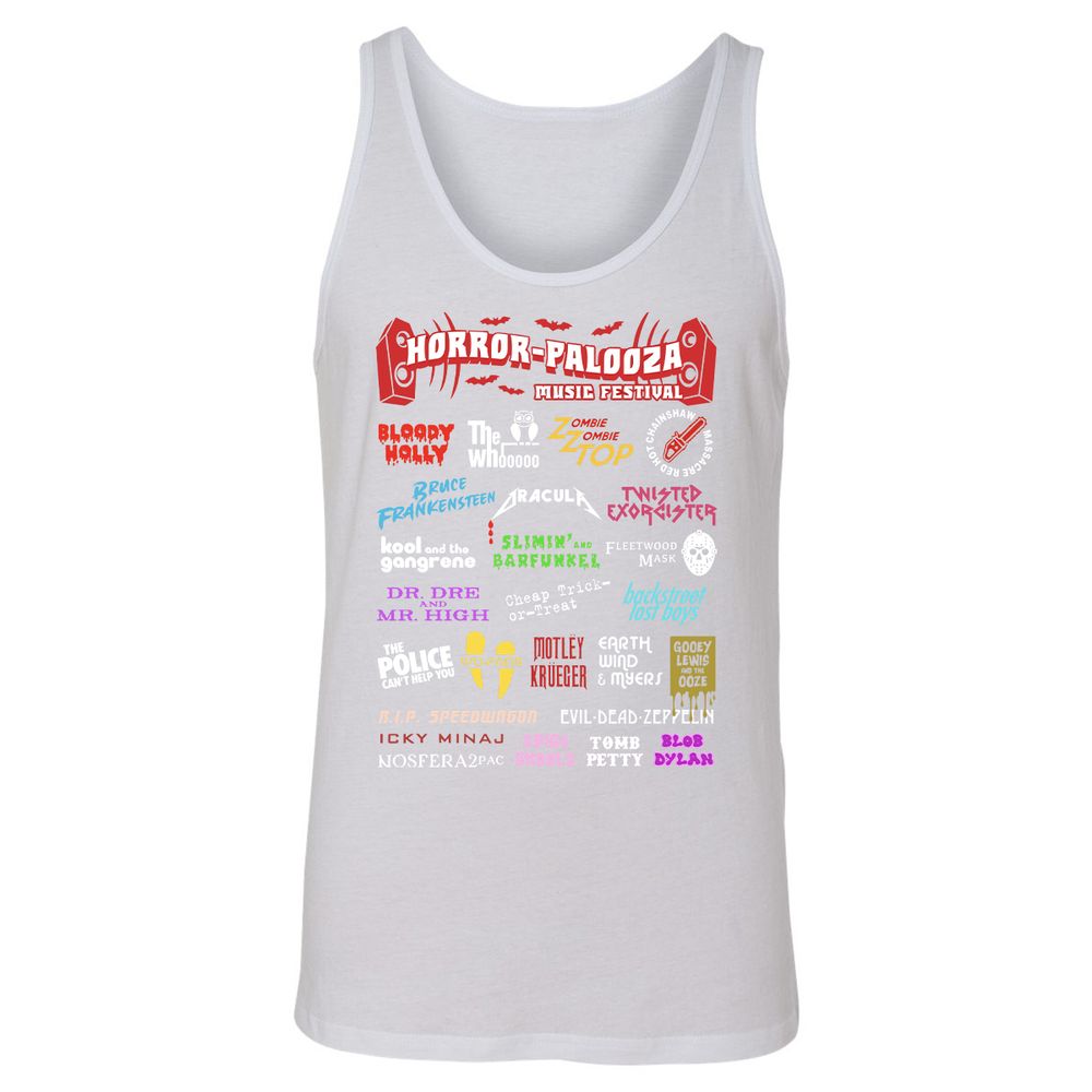 Unisex Jersey Tank - XH52UYHN - White - 14