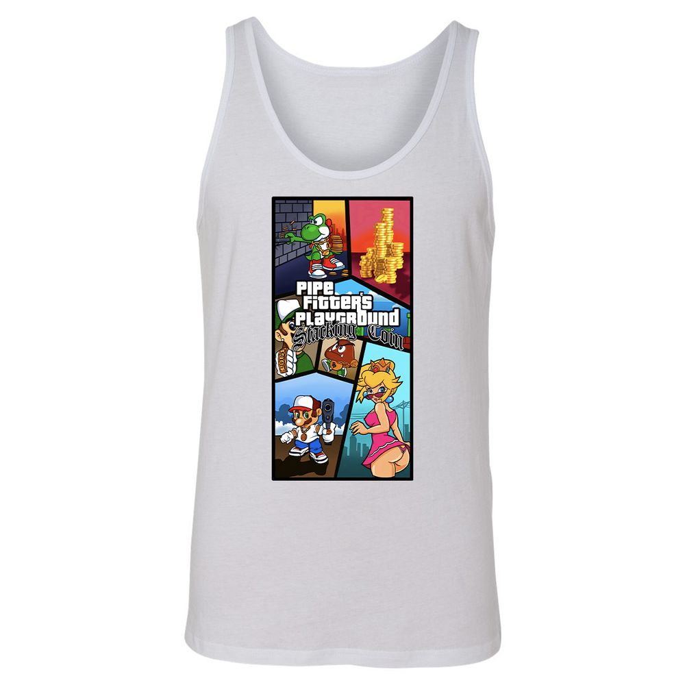 Unisex Jersey Tank - MXWF4QEN - White - 14