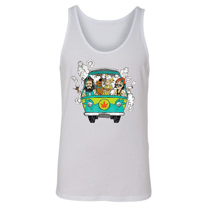 Unisex Jersey Tank - P4STY195 - White - 14