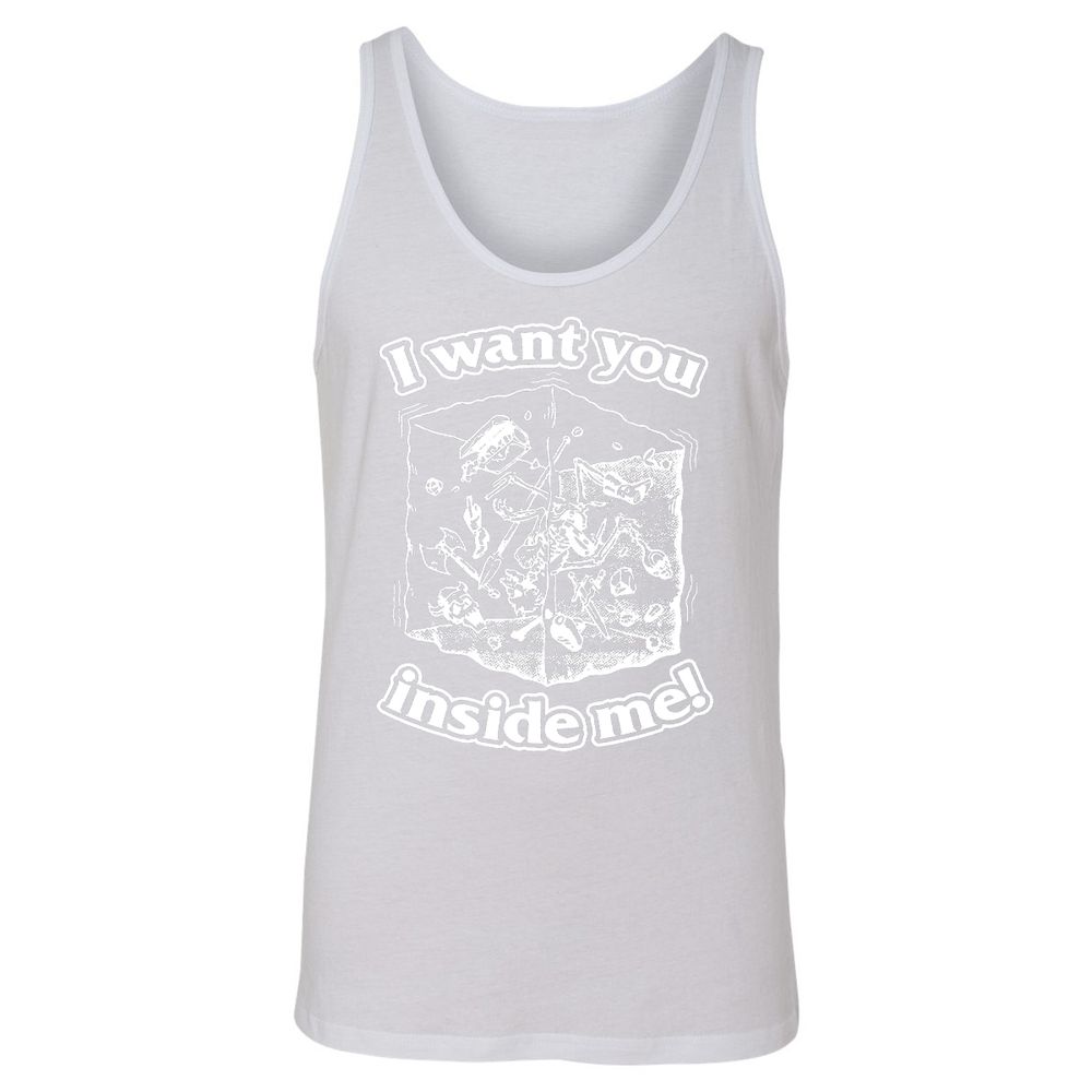 Unisex Jersey Tank - 1MZCHX7P - White - 14
