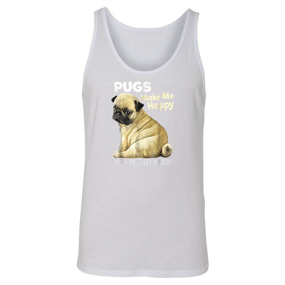 Unisex Jersey Tank - 7LKEX8HJ - White - 14