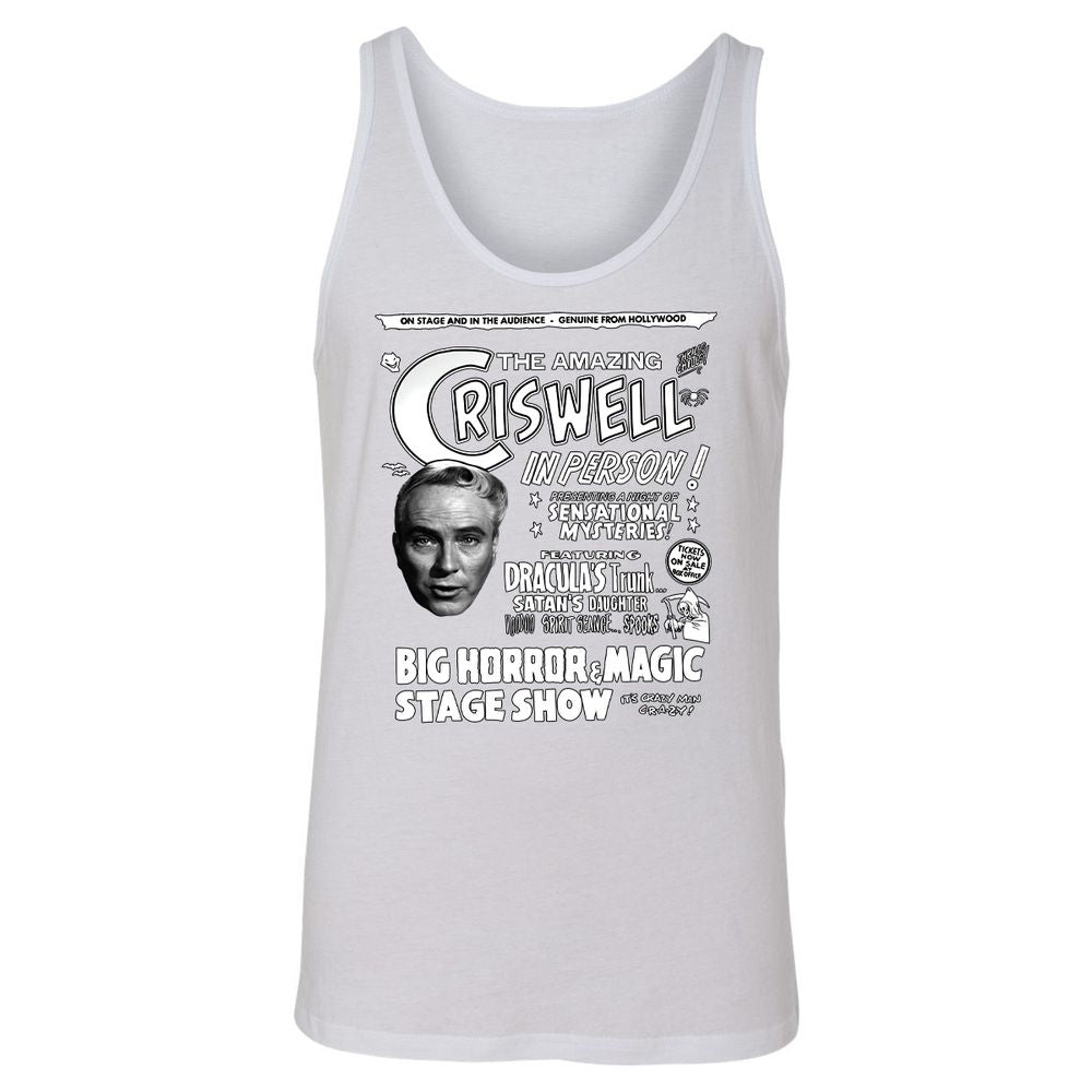 Unisex Jersey Tank - QN8FY48D - White - 14