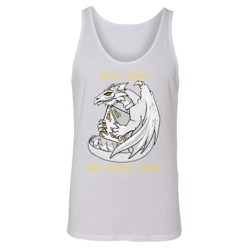 Unisex Jersey Tank - Y1R7ZSKS - White - 14