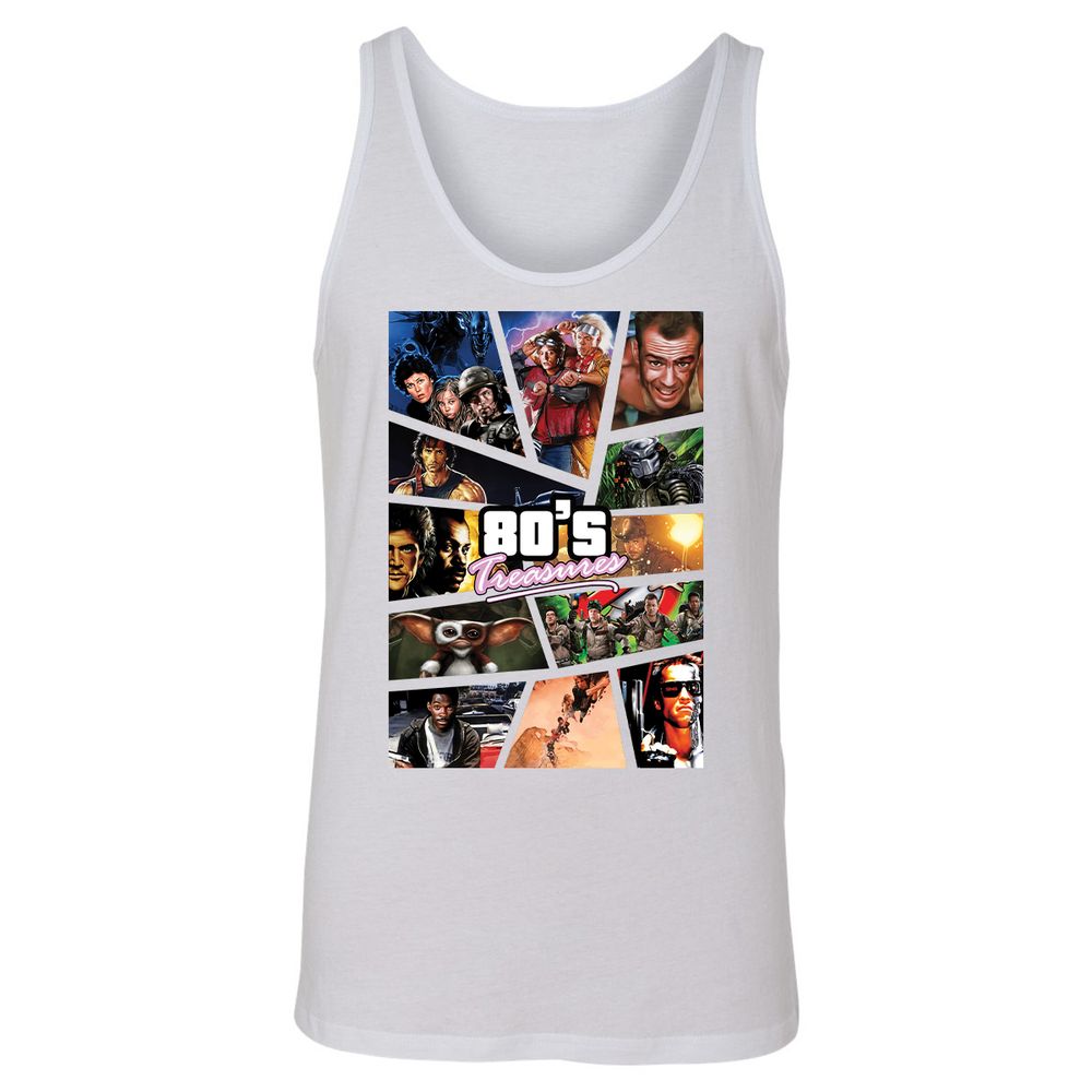 Unisex Jersey Tank - LRTKTUKR - White - 14