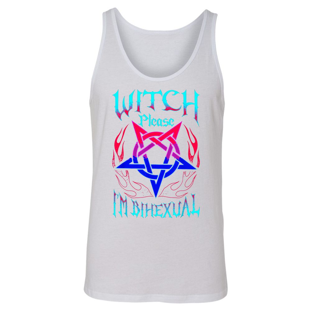 Unisex Jersey Tank - 8FJC83N4 - White - 14