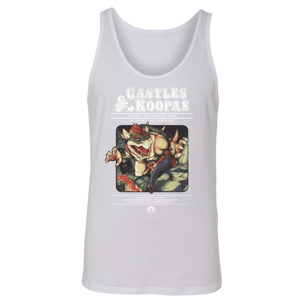 Unisex Jersey Tank - GWDSK33Z - White - 14