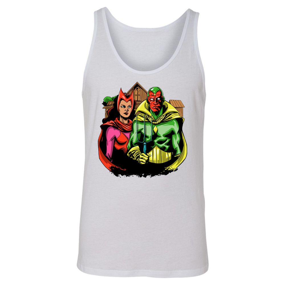 Unisex Jersey Tank - U64CUP2L - White - 14