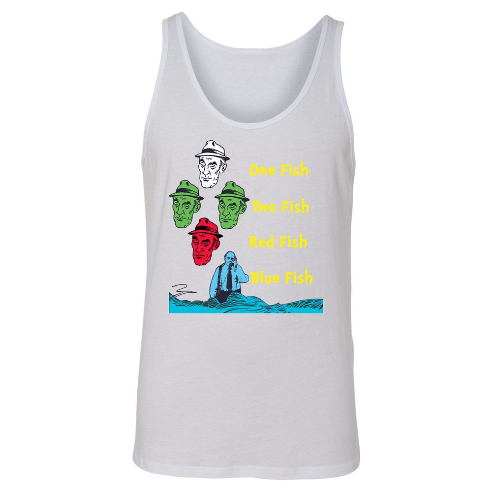 Unisex Jersey Tank - X1R8QCFB - White - 14