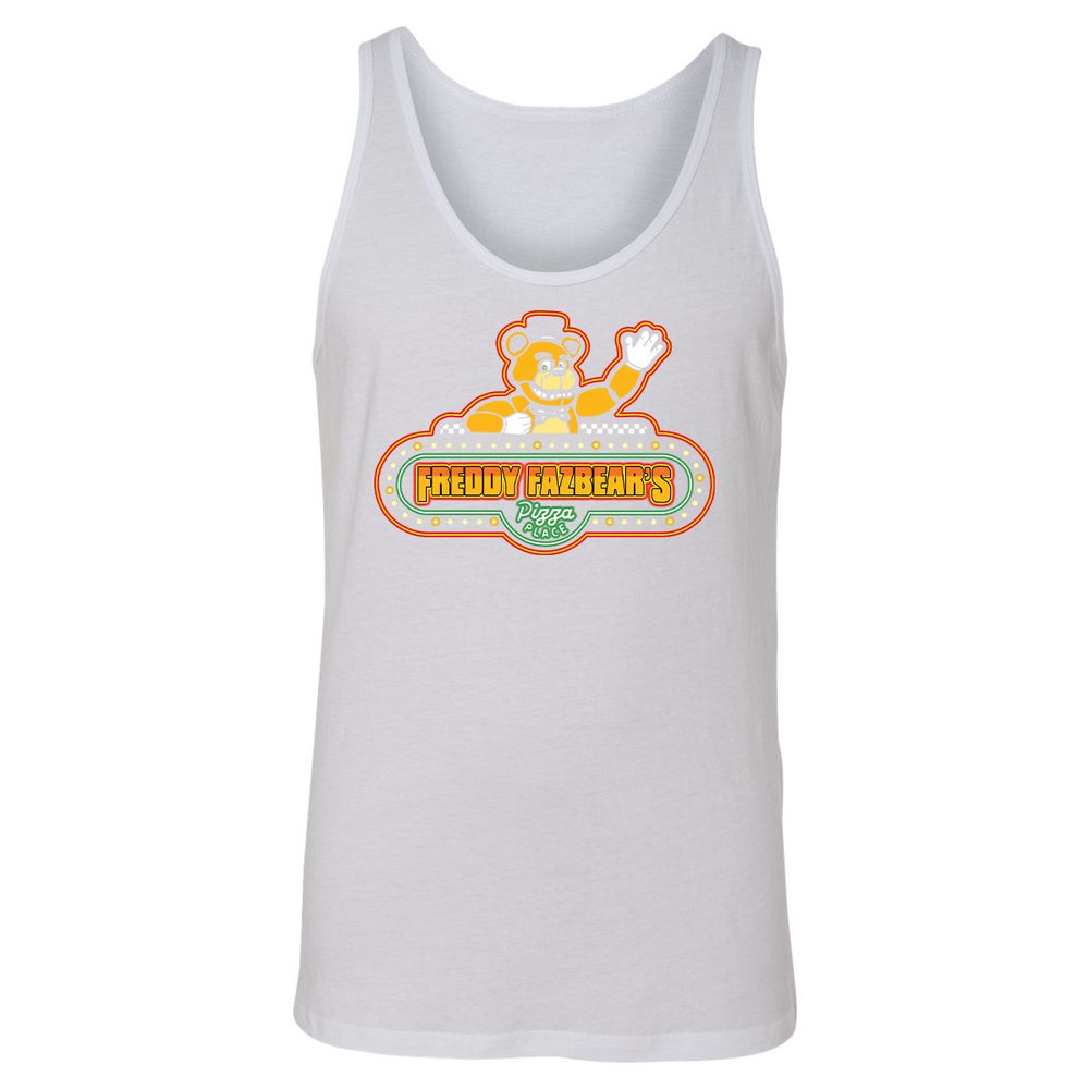 Unisex Jersey Tank - JE816RH7 - White - 14