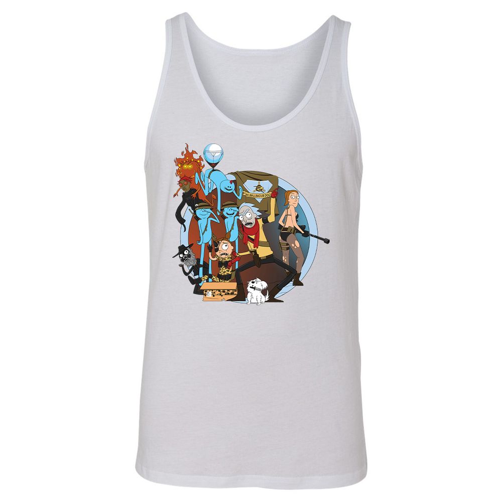 Unisex Jersey Tank - 4F2GYLNH - White - 14
