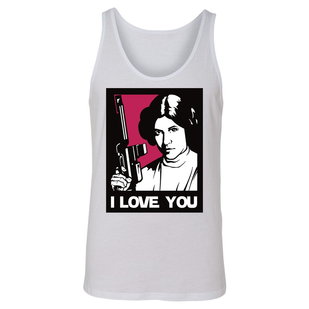 Unisex Jersey Tank - LP2NU599 - White - 14