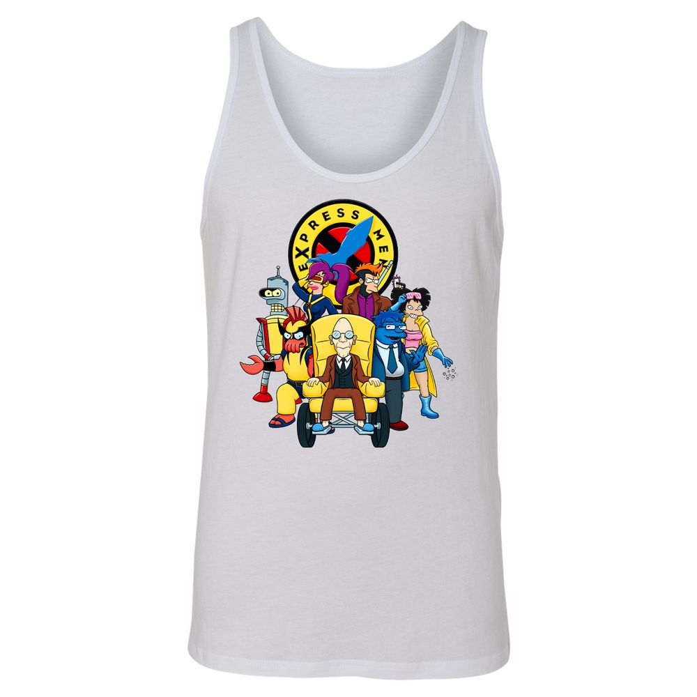 Unisex Jersey Tank - CS1C4Y4N - White - 14